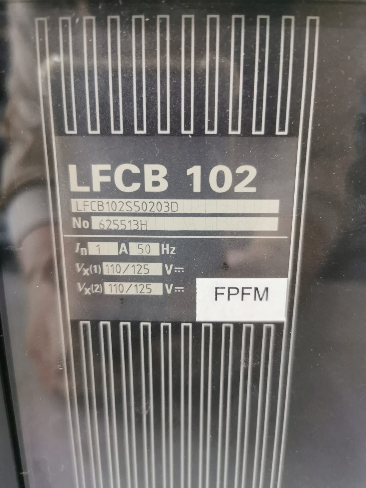 GEC ALSTHOM LFCB102S50203D GEC ALSTHOM LFCB 102 / LFCB102S50203D Digital Current Differential Relay 4