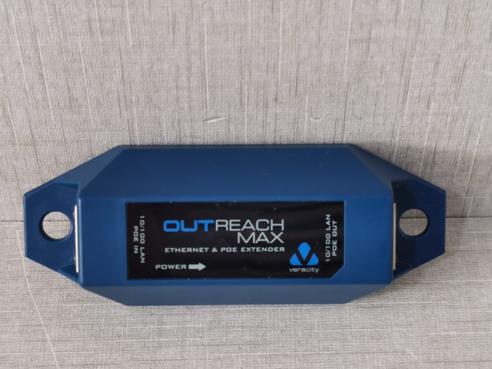 VERACITY VOR-ORM OUTREACH Max ETHERNET & POE EXTENDER 10/100 LAN
