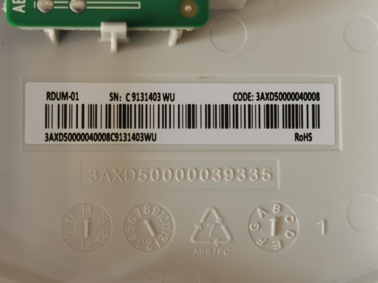 ABB RDUM-01 ABB RDUM-01 Control Panel Door Mounting Kit 3AXD50000040008 3