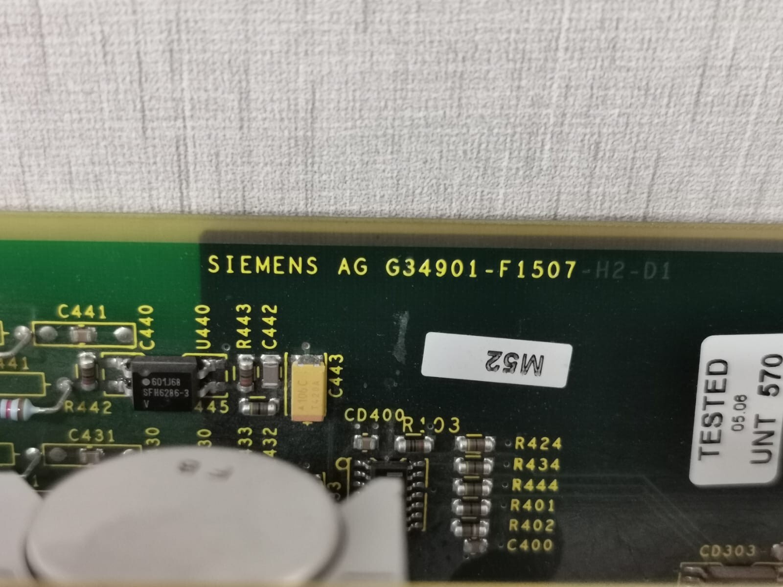 Siemens AG G34901-F1507 / 7KE6000-2LF1/BB SIEMENS AG G34901-F1507 / 7KE6000-2LF1/BB PCB BOARD 4