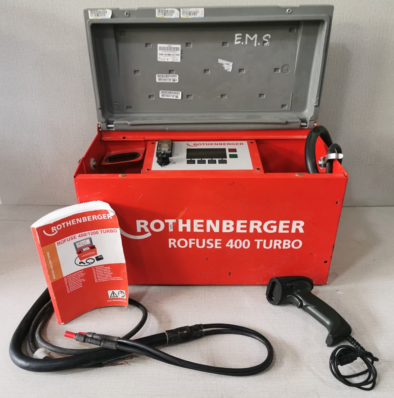 ROTHENBERGER ROFUSE 400 TURBO HEATER WELDING MACHINE