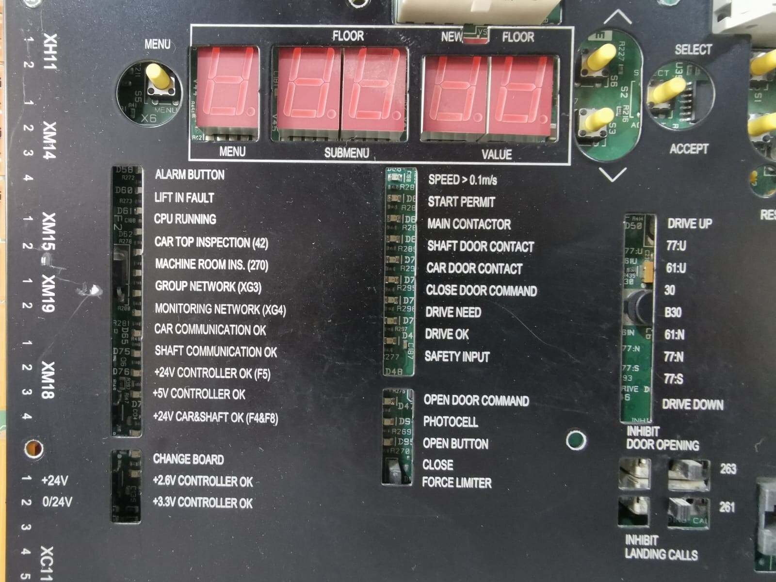 KONE 375 LCE CPU 561 KONE 375 LCE CPU 561 ELEVATOR PCB BOARD 3
