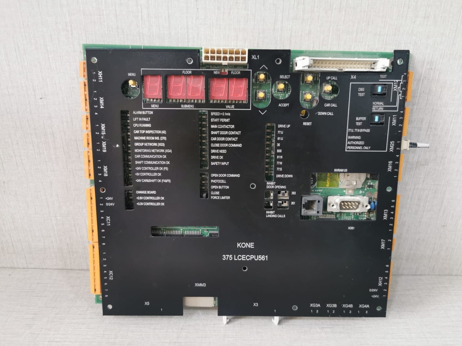 KONE 375 LCE CPU 561 ELEVATOR PCB BOARD