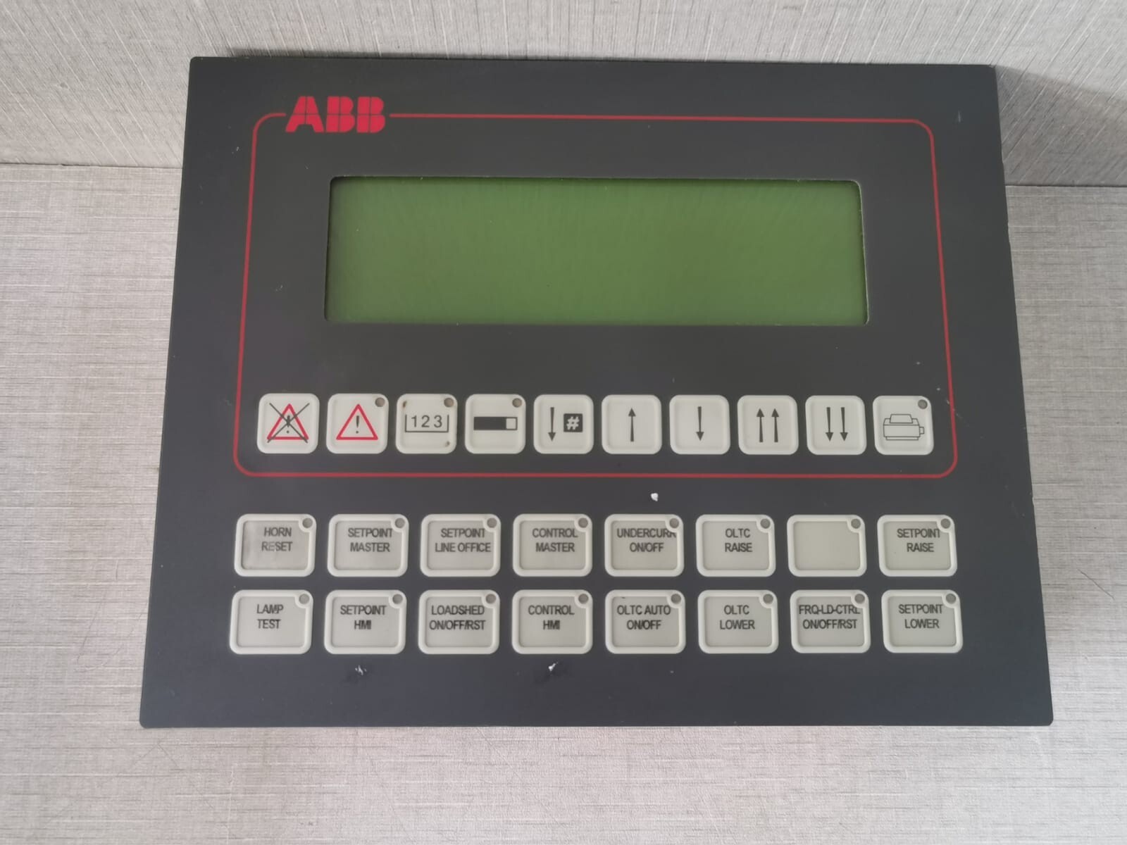 ABB HIEE200130R0002 AF C094 AE02 ABB HIEE200130R0002 AF C094 AE02 ARCnet Panel Display - Missing Keypad Label 2