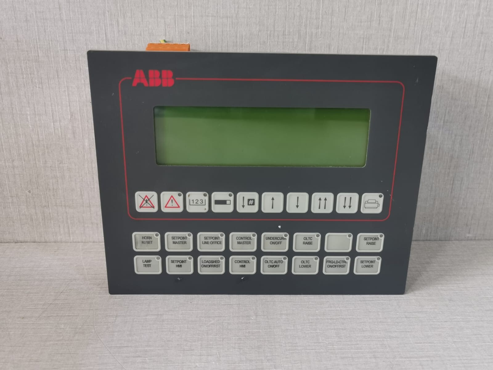 ABB HIEE200130R0002 AF C094 AE02 ARCnet Panel Display - Missing Keypad Label
