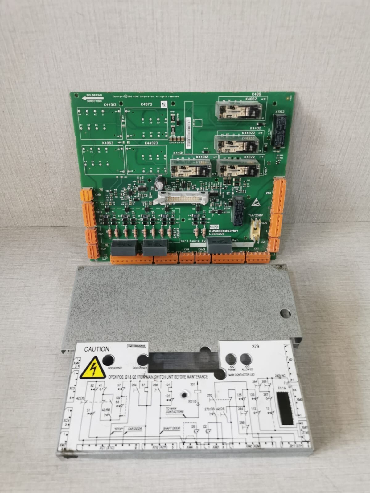 KONE KM50006053H04 / KM50006052G01 KONE KM50006053H04 / KM50006052G01 LCE ADOe ELEVATOR BOARD 3