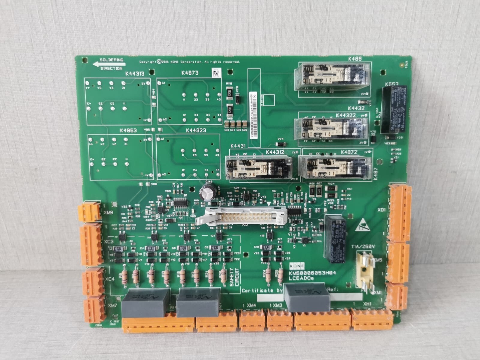 KONE KM50006053H04 / KM50006052G01 KONE KM50006053H04 / KM50006052G01 LCE ADOe ELEVATOR BOARD 4