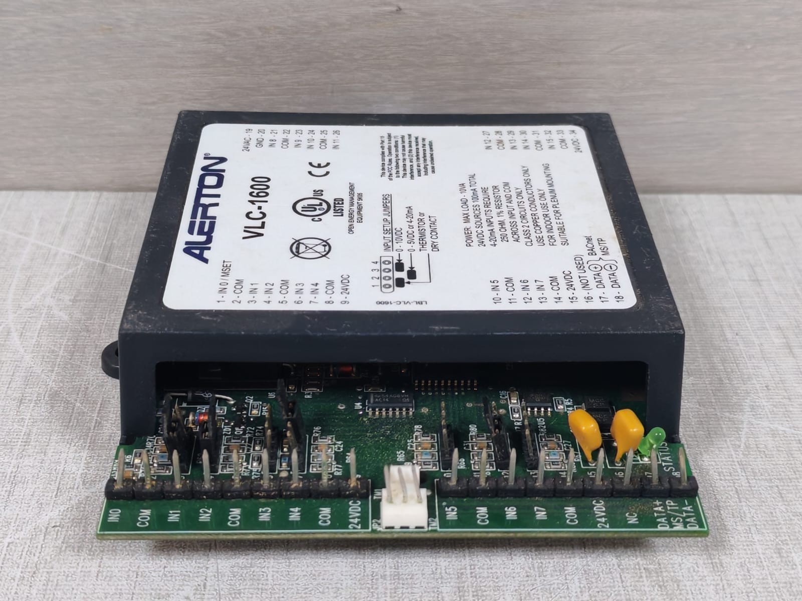 Alerton VLC-1600 ALERTON VLC-1600 INPUT MONITORING CONTROLLER 3