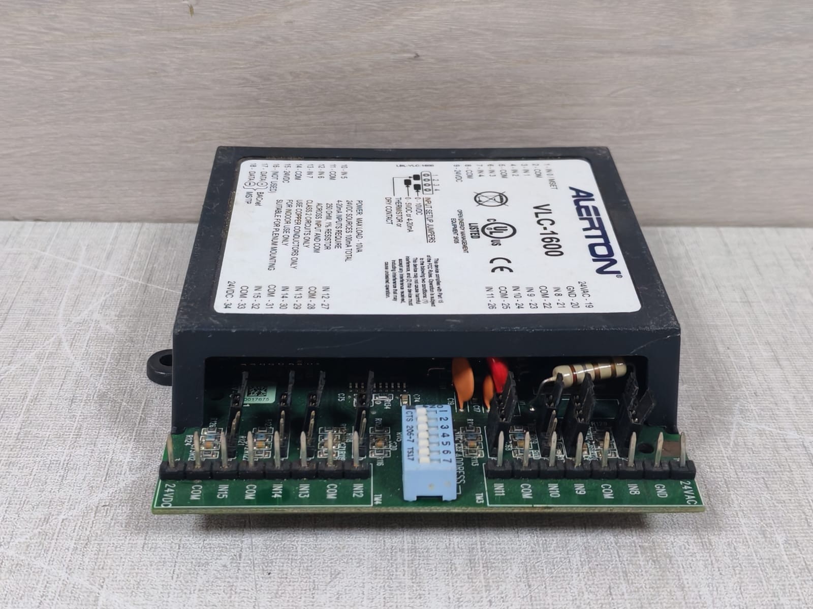 Alerton VLC-1600 ALERTON VLC-1600 INPUT MONITORING CONTROLLER 4