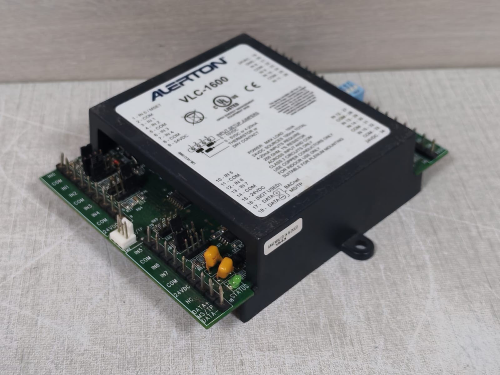 Alerton VLC-1600 ALERTON VLC-1600 INPUT MONITORING CONTROLLER 9