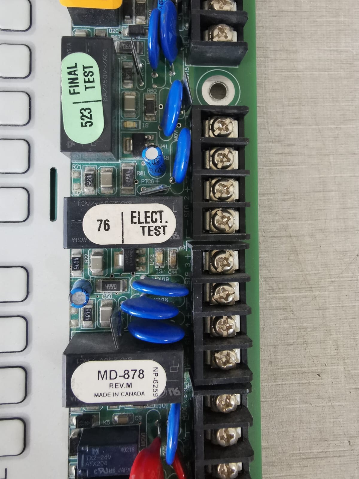 Siemens NP- 2055 REV. 0 SIEMENS TXR-320 FIRE ALARM PANEL /NP- 2055 REV. 0 9