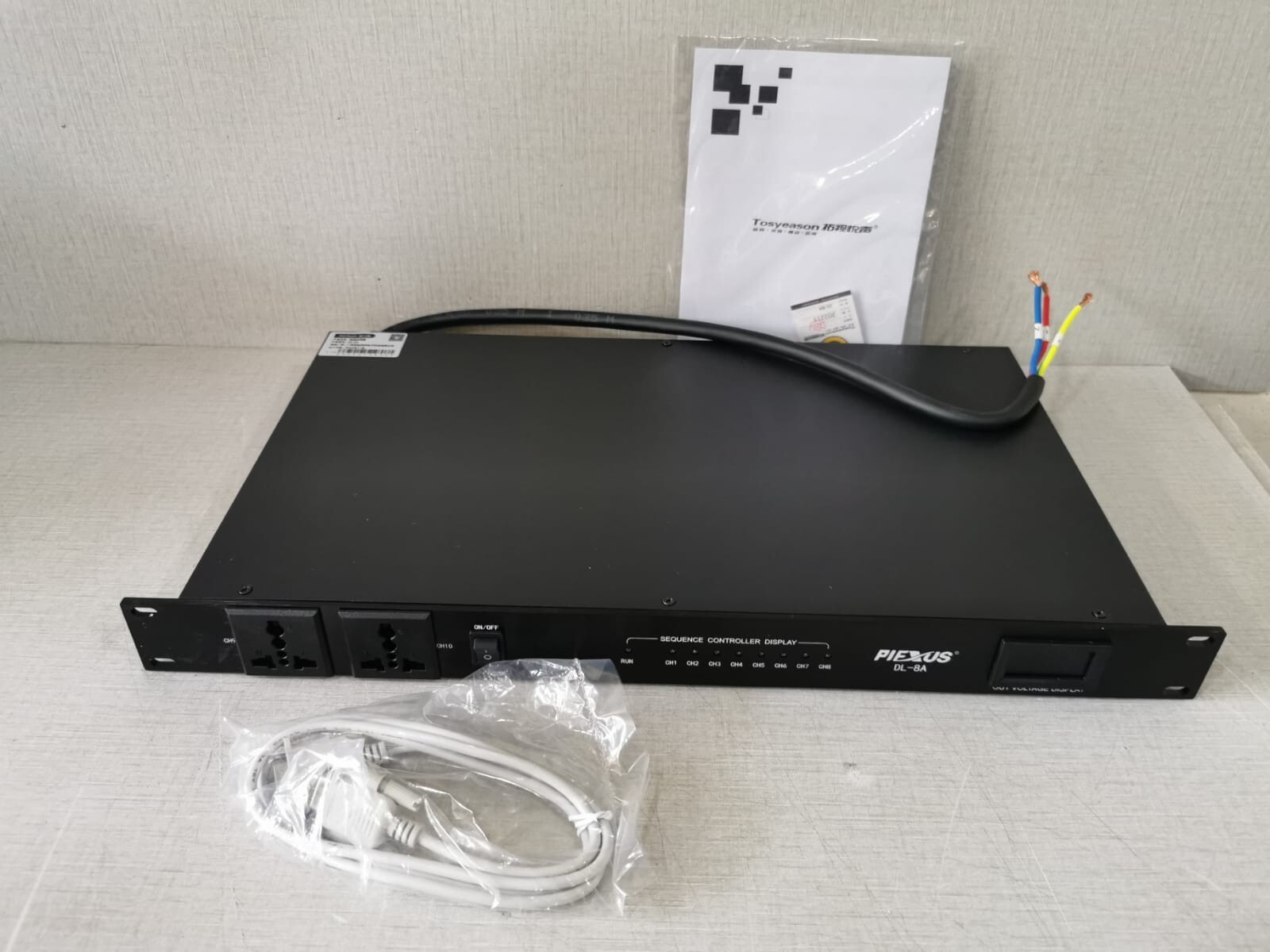 Piexus DL-8A 10 channel Time Sequence Power Controller