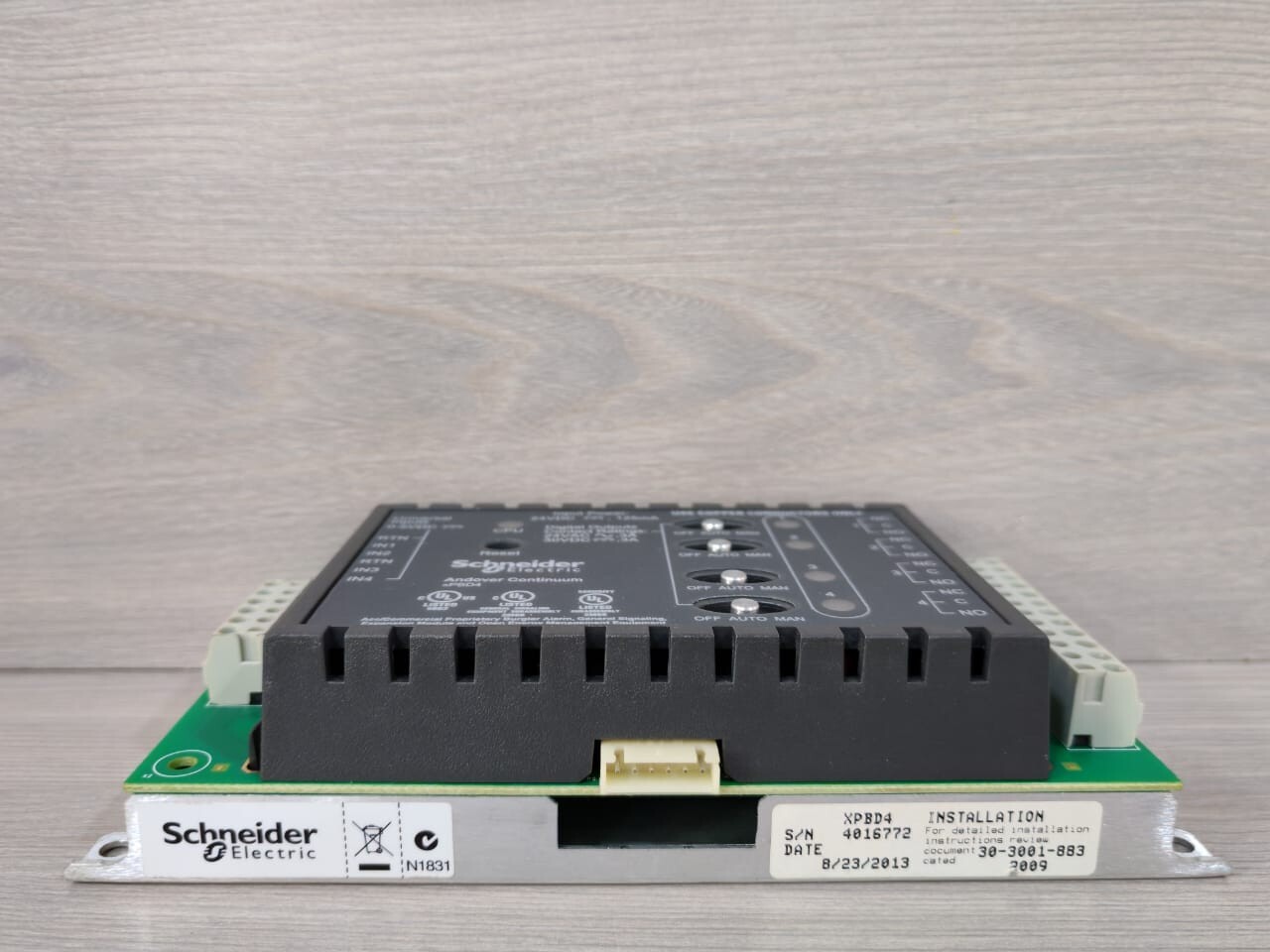 Schneider Electric XPBD4 SCHNEIDER ELECTRIC xPBD4 ANDOVER CONTINUUM EXPANSION MODULE 6