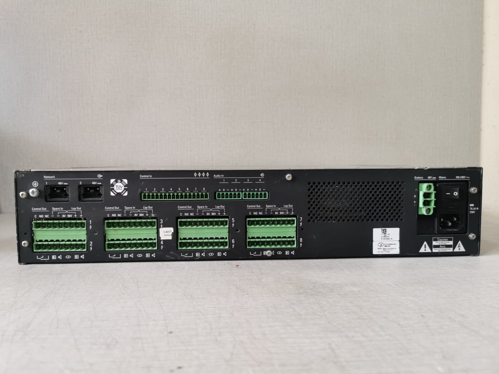 Bosch LBB-4428 BOSCH LBB 4428/00 POWER AMPLIFIER - Without Cable 10