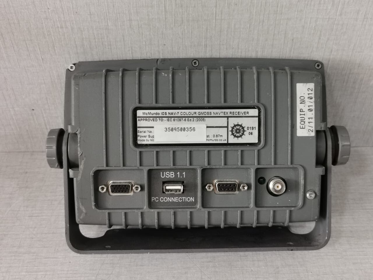MCMURDO ICS NAV-7 MCMURDO ICS NAV-7 COLOUR GMDSS NAVTEX RECEIVER 5