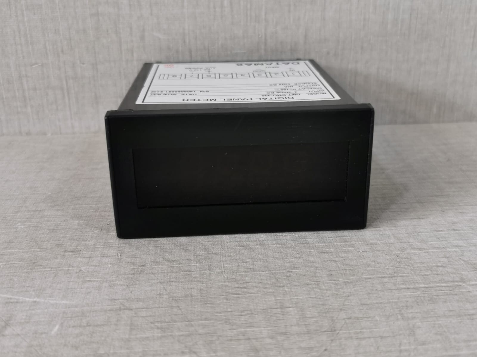 DATAMAX DMT-DMD-350 Datamax DMT DMD 350 DMT DMD 350 Digital Panel Meter 3