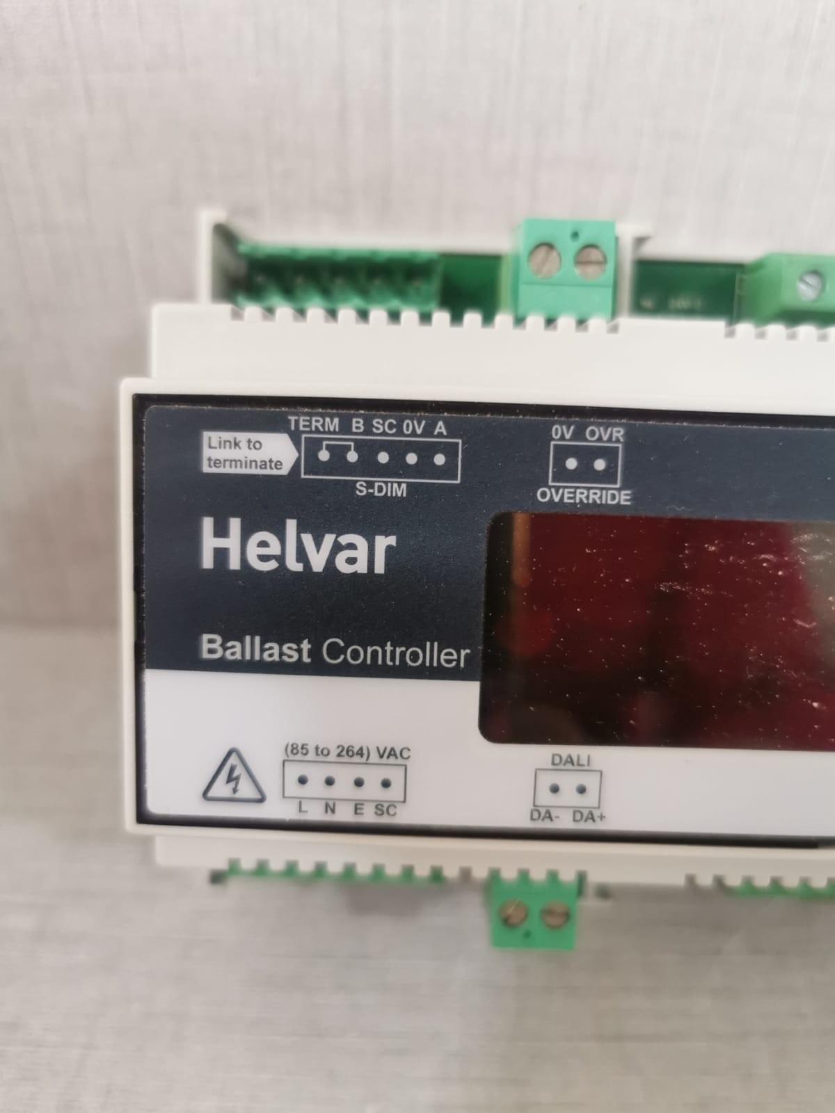 HELVAR HELVAR 474 HELVAR 474 BALLAST CONTROLLER S/W V1.60 REV.7 85-264VAC 2