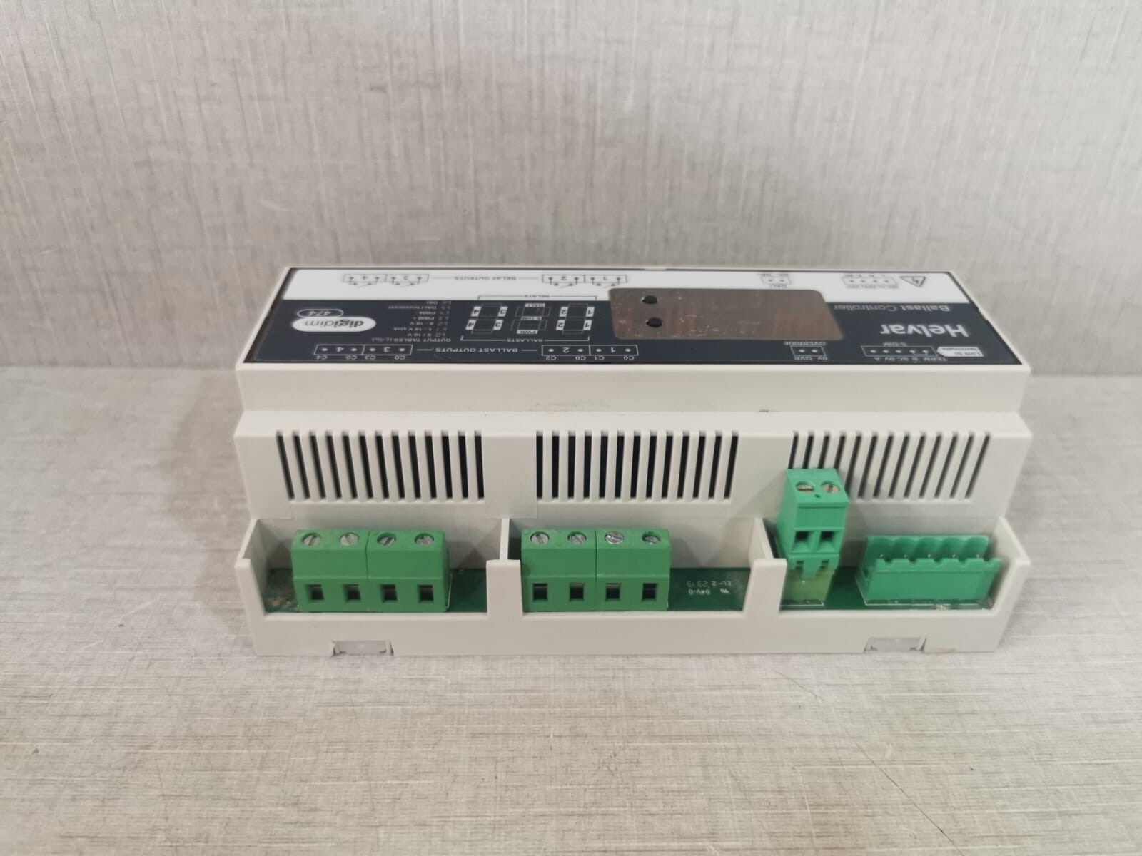 HELVAR HELVAR 474 HELVAR 474 BALLAST CONTROLLER S/W V1.60 REV.7 85-264VAC 7