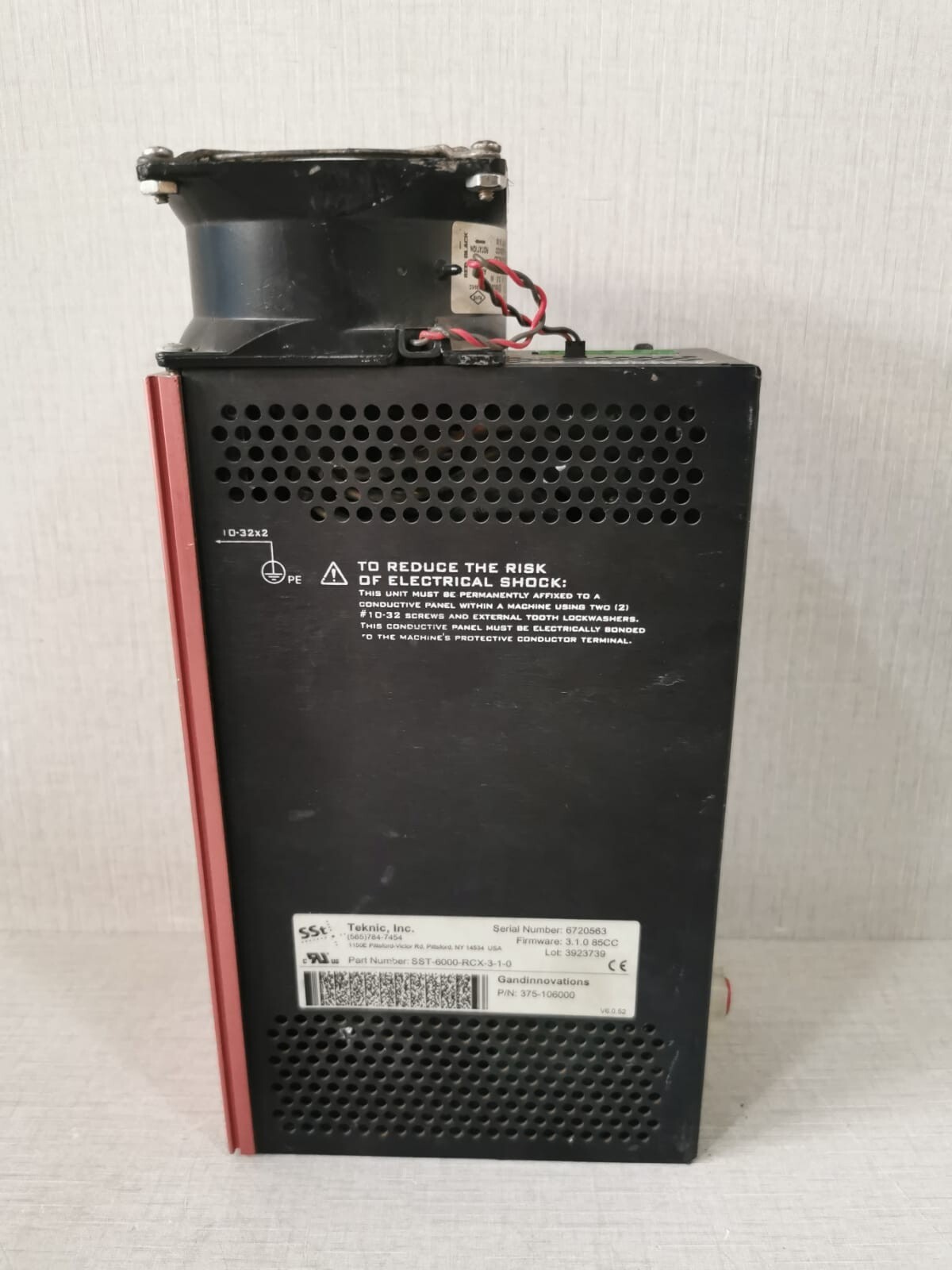 Teknic SST-6000-RCX-3-1-0 TEKNIC SST-6000-RCX-3-1-0 DIGITAL SERVO DRIVE 10