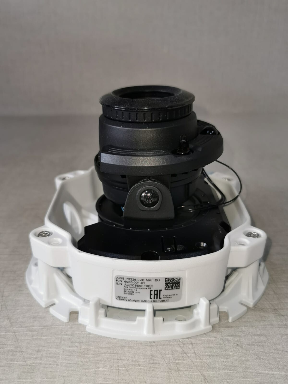 Axis 6955-001-01 AXIS P3225-LVE MKII Network Camera Part No. 6955-001-01 8