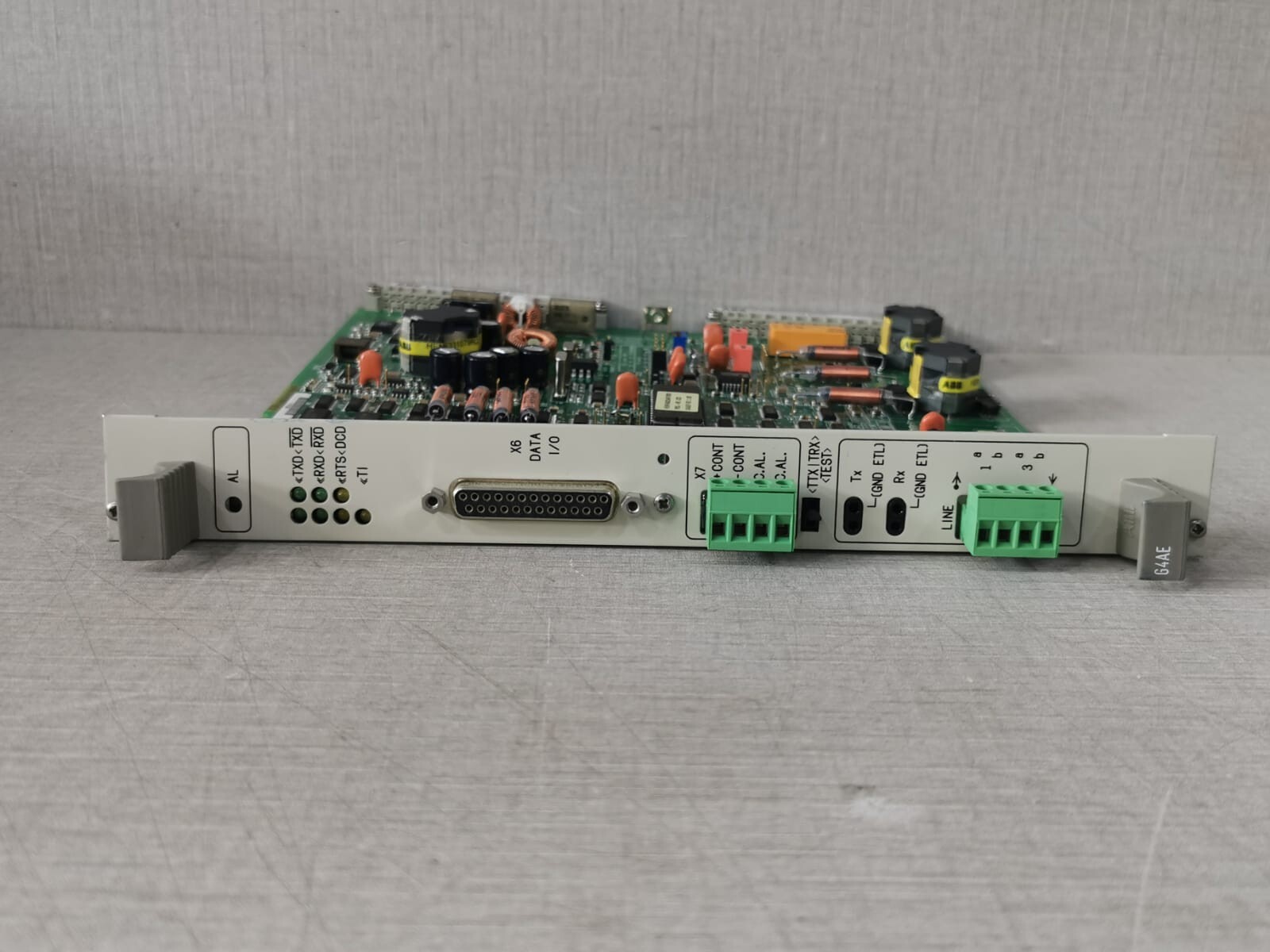 ABB HENF209637R0005 ABB HENF209637R0005, G4AE PCB Card 7