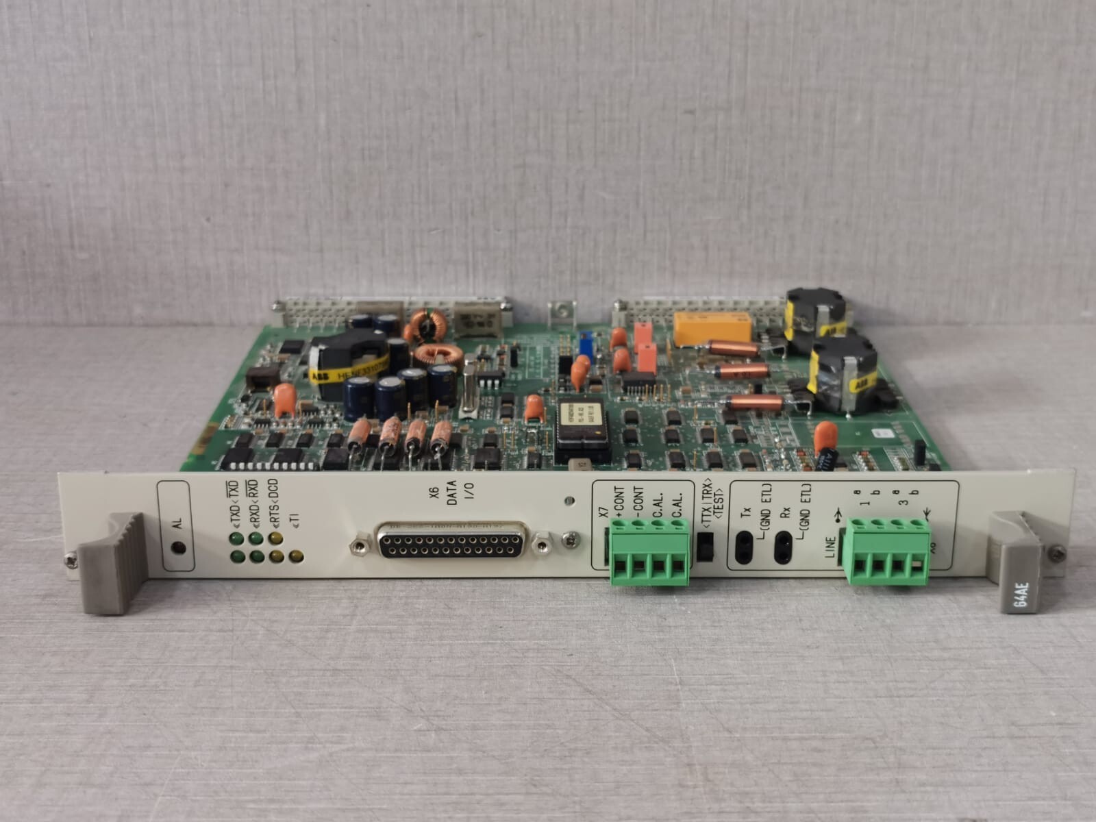 ABB HENF209637R0005 ABB HENF209637R0005, G4AE with MODEM PCB Card 6