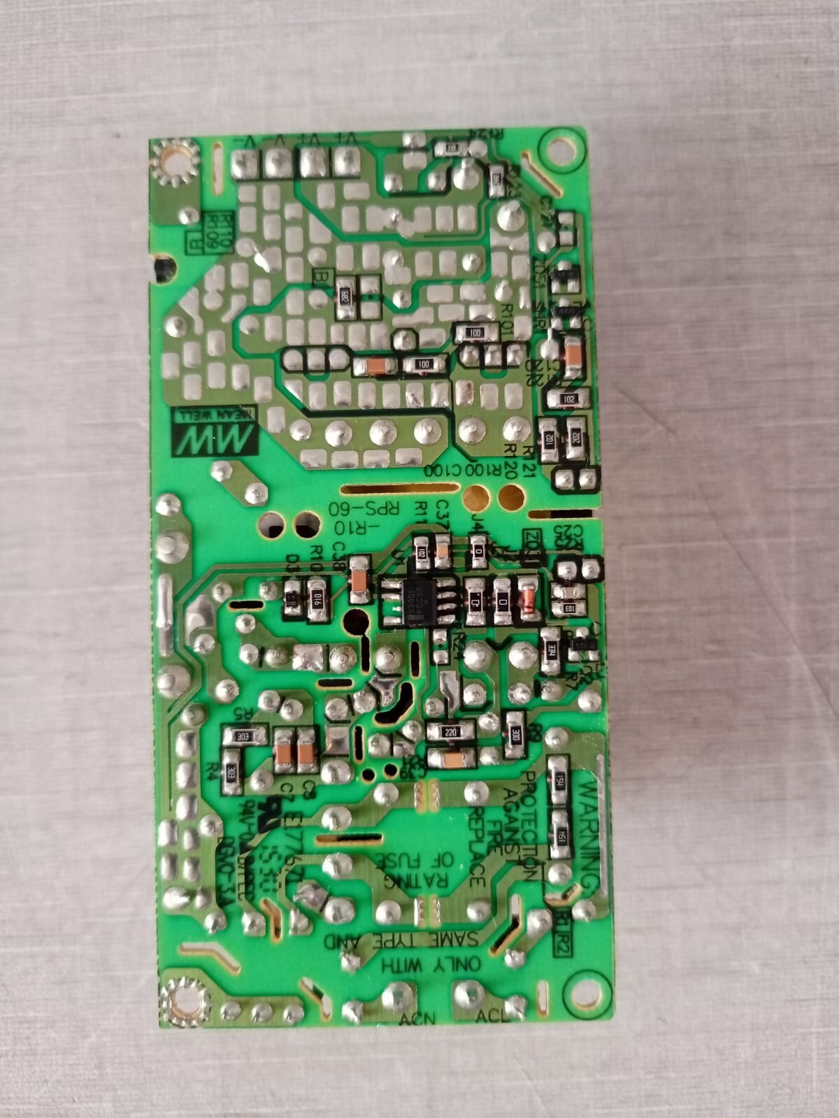 MEAN WELL RPS-60 MEAN WELL Switching Power Supply RPS-60 Printed Circuit Board 2