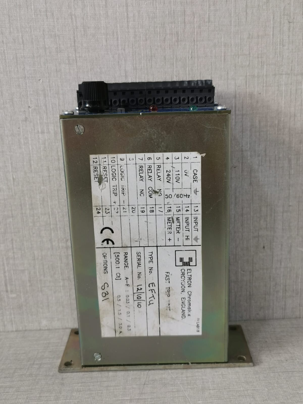 ELTRON EFTU ELTRON EFTU FAST TRIP UNIT 3
