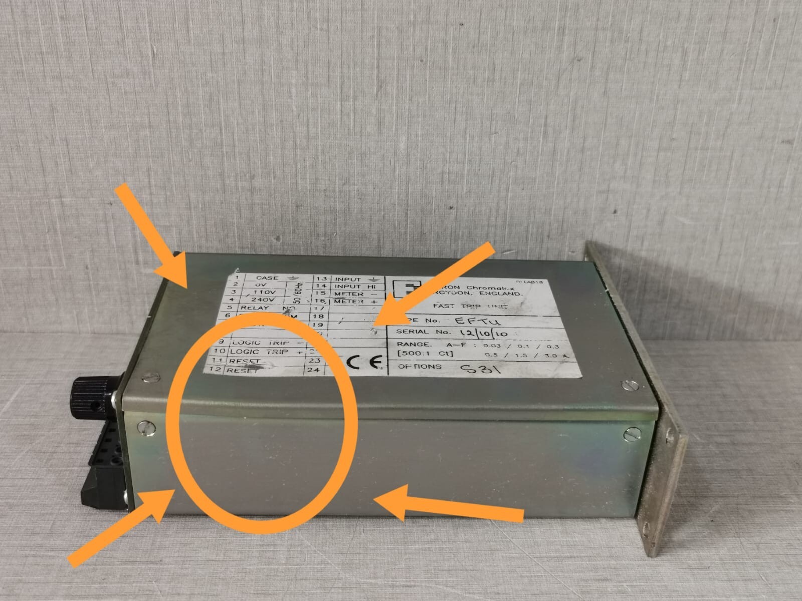 ELTRON EFTU ELTRON EFTU FAST TRIP UNIT 5