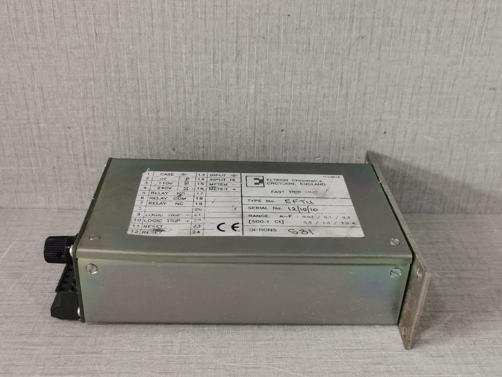 ELTRON EFTU ELTRON EFTU FAST TRIP UNIT 6