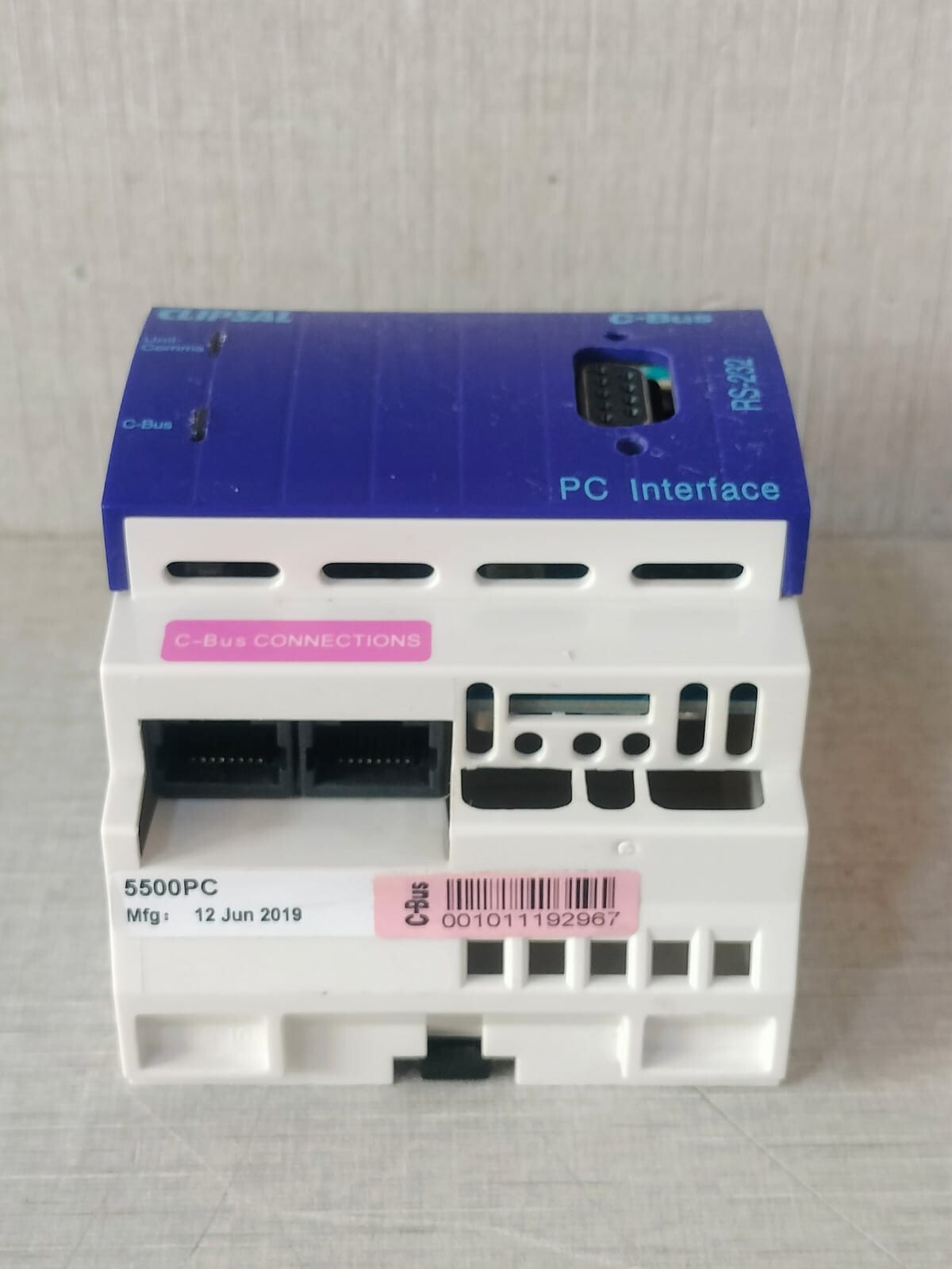 Clipsal 5500PC CLIPSAL 5500PC PC Interface C-Bus2 MFG.2019 6