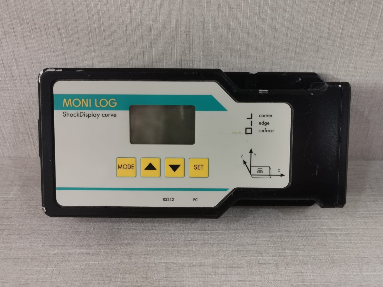 MONILOG MONILOG MONILOG SHOCKDISPLAY CURVE R20 TRANSPORTATION VIBRATION LOGGER 5
