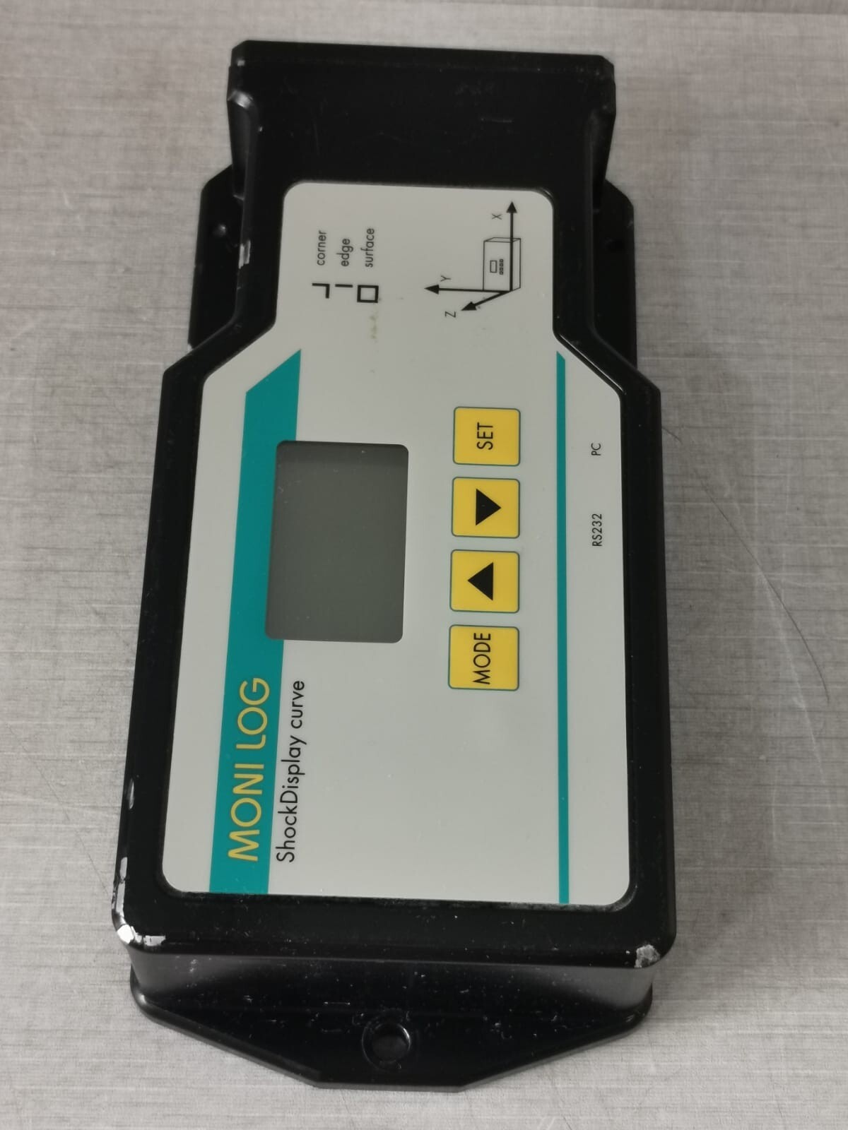 MONILOG MONILOG MONILOG SHOCKDISPLAY CURVE R20 TRANSPORTATION VIBRATION LOGGER 9