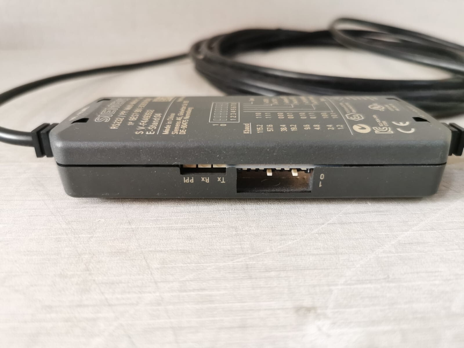 Siemens 6ES7-901-0XA0 S7-200 SIEMENS 6ES7-901-0XA0 S7-200 / RS232 / PPI MULTI-MASTER CABLE 7