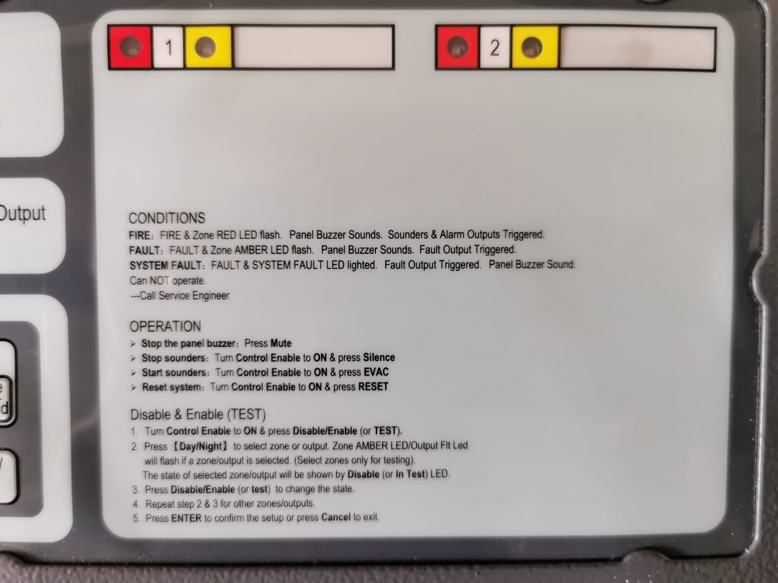 FIREX-UK FX102A FIREX-UK FX102A Conventional Fire Alarm Control Panel 4