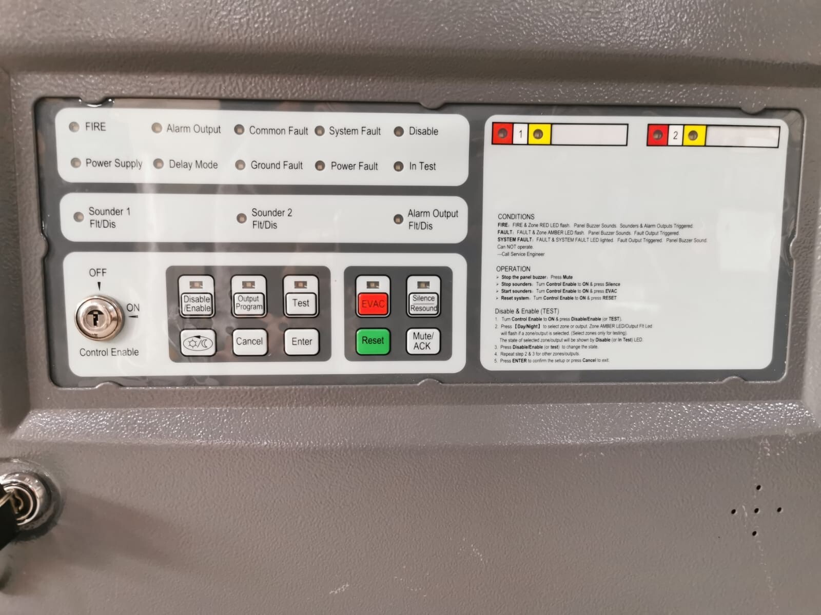 FIREX-UK FX102A FIREX-UK FX102A Conventional Fire Alarm Control Panel 5