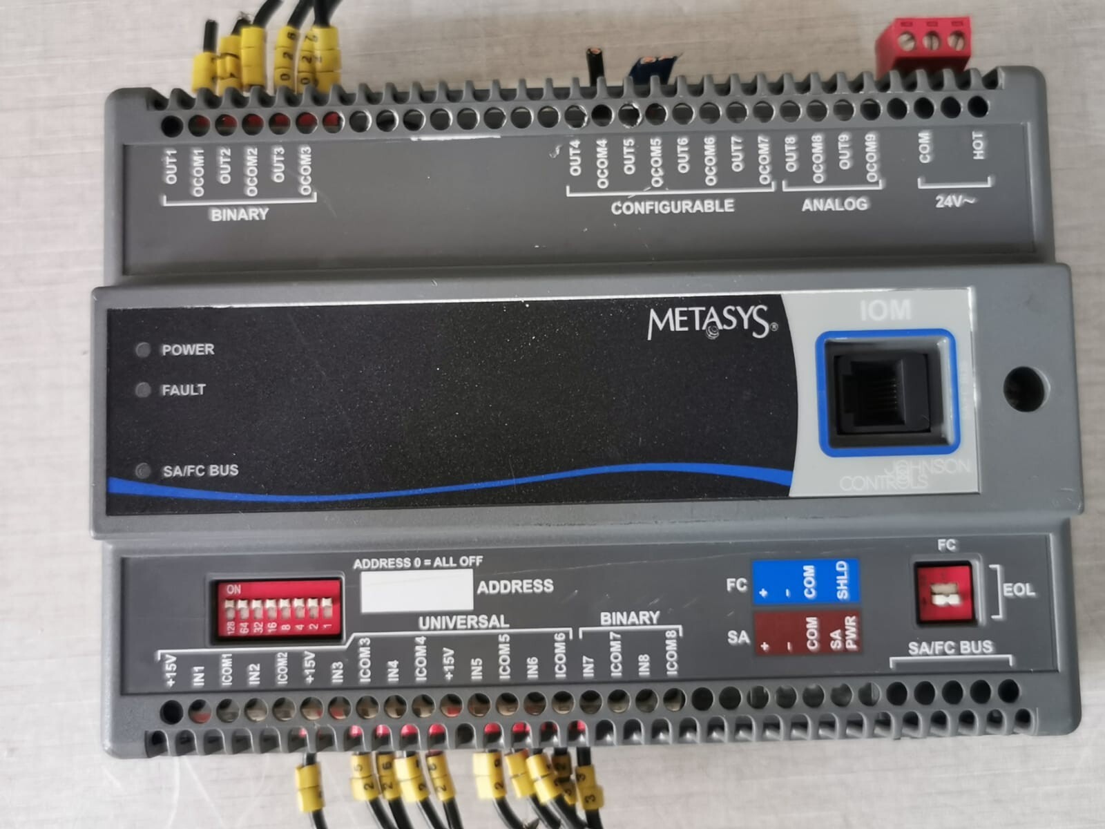 Johnson Controls MS-IOM4710-0  MS-IOB4710-0 Johnson Controls Metasys IOM | MS-IOM4710-0 / MS-IOB4710-0 2