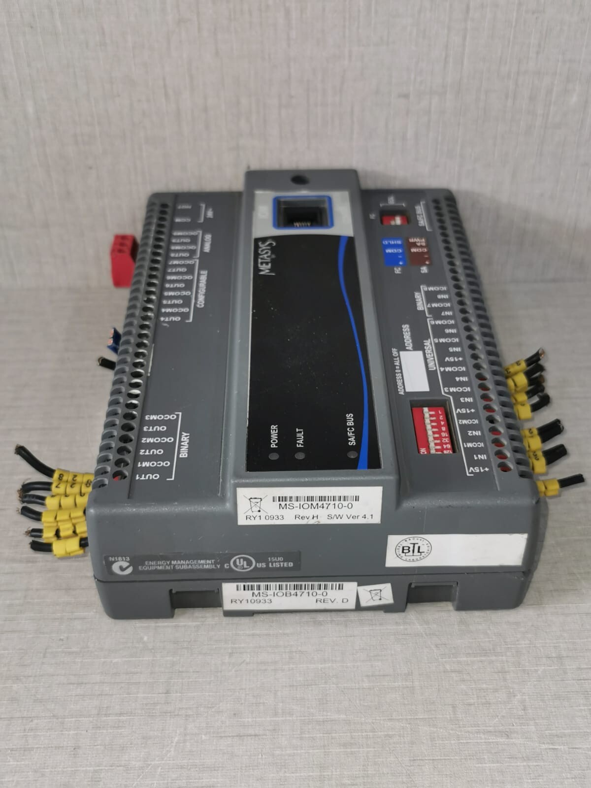 Johnson Controls MS-IOM4710-0  MS-IOB4710-0 Johnson Controls Metasys IOM | MS-IOM4710-0 / MS-IOB4710-0 6