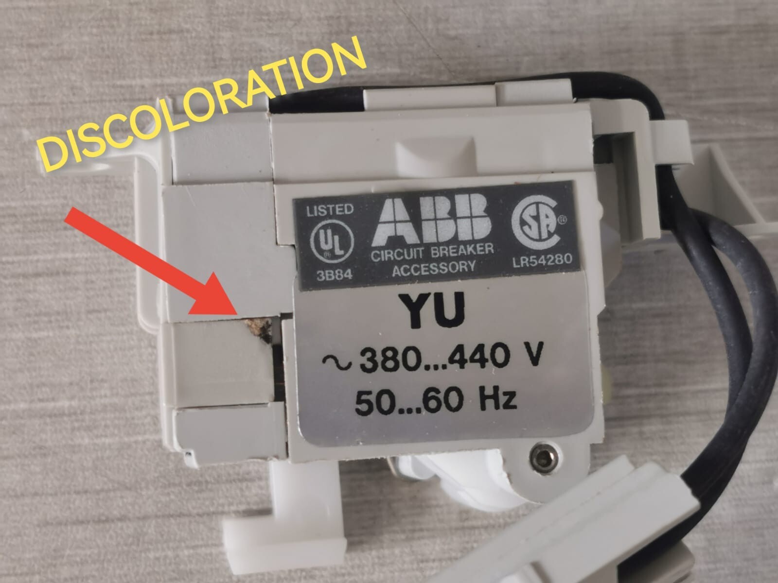 ABB 1SDA054892R1 ABB 1SDA054892R1 Circuit Breaker Accessory UnderVoltage Release Wired 380-440V 6