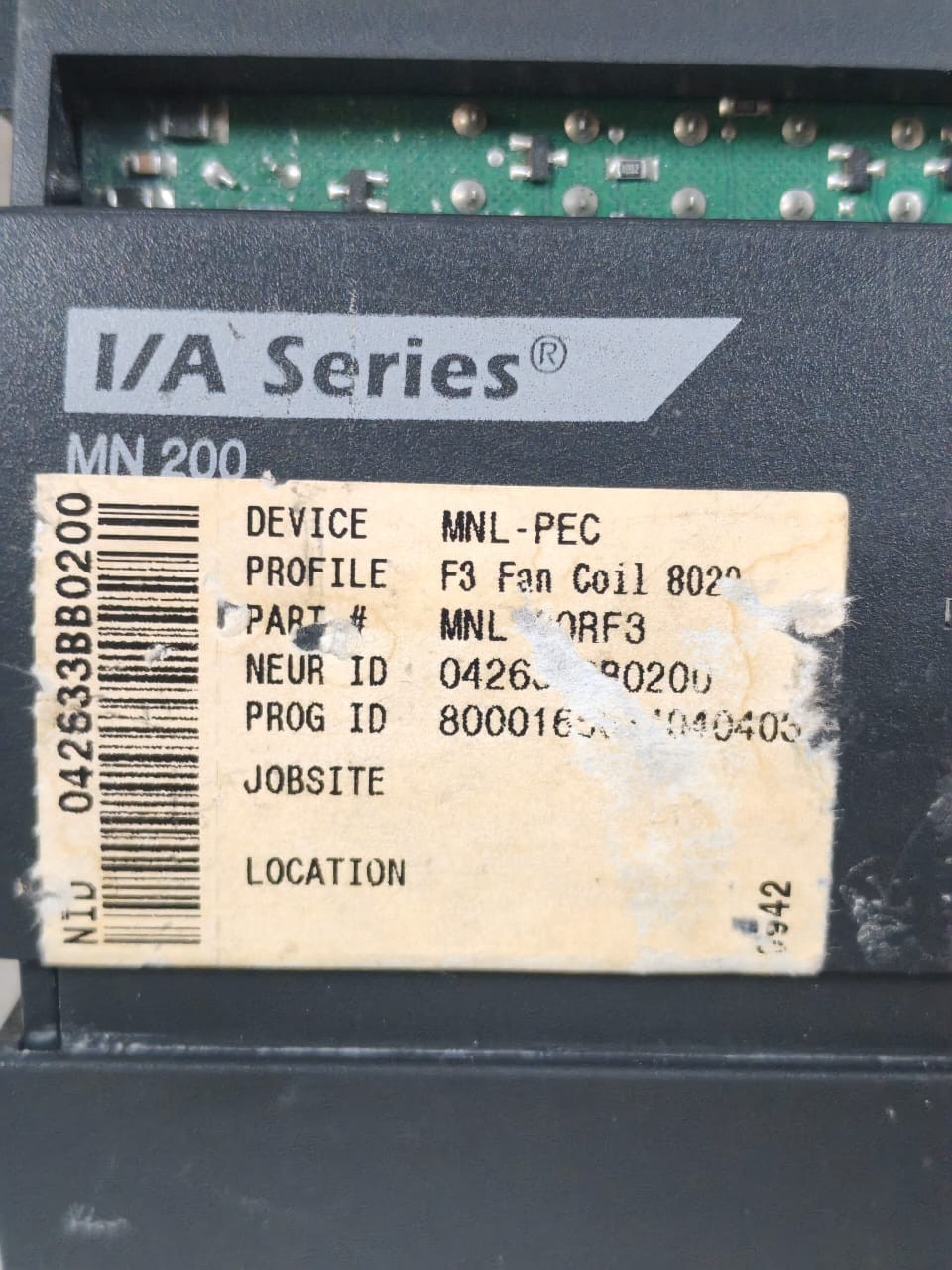 Schneider Electric MNL-20RF3 SCHNEIDER ELECTRIC MN200 I/A SERIES MNL-20RF3 2
