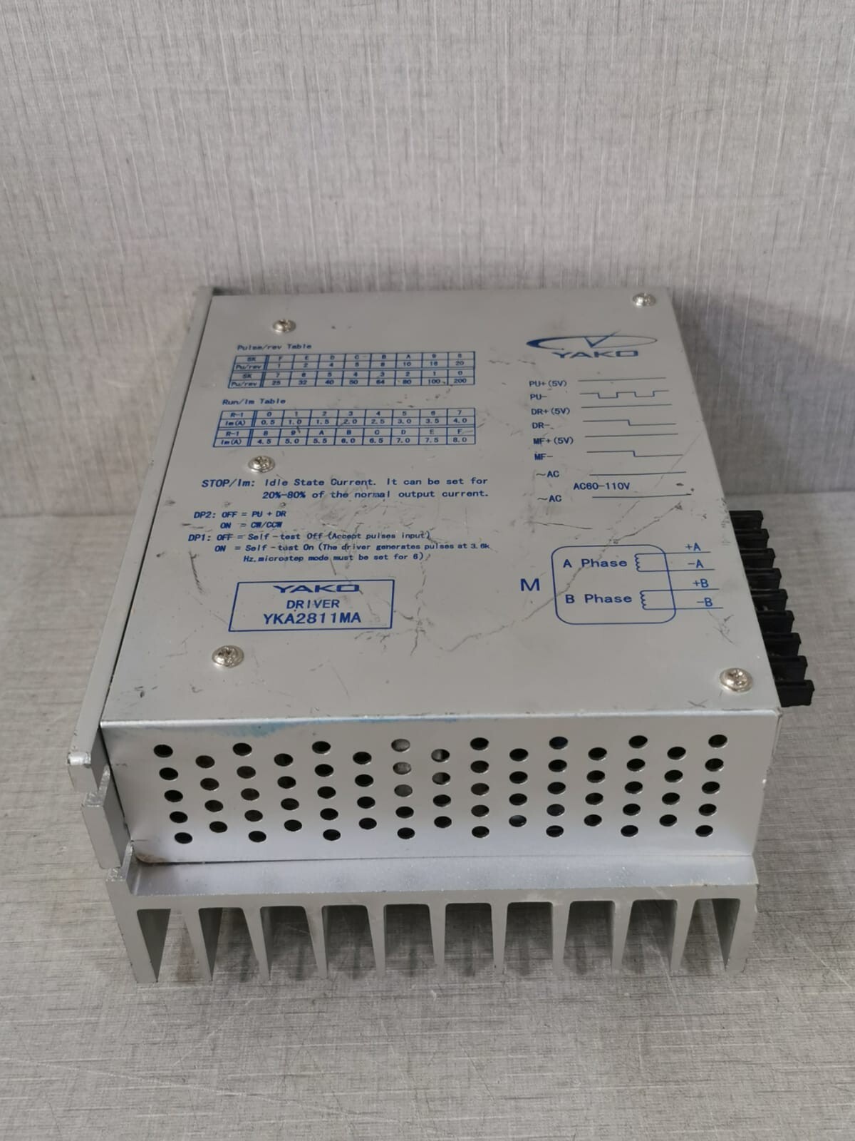 YAKO YKA2811MA YAKO YKA2811MA Stepper Motor Drive 9