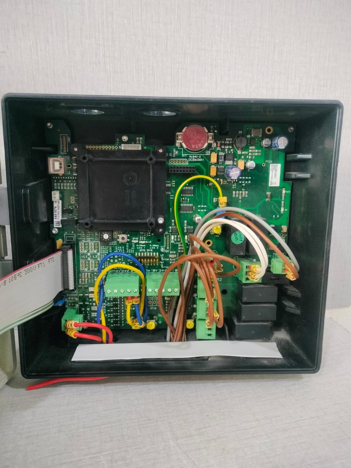 OLDHAM MX32 OLDHAM MX32 GAS CONTROL UNIT TYPE 22-28VDC 3,5A WITH BROKEN LOCK 7