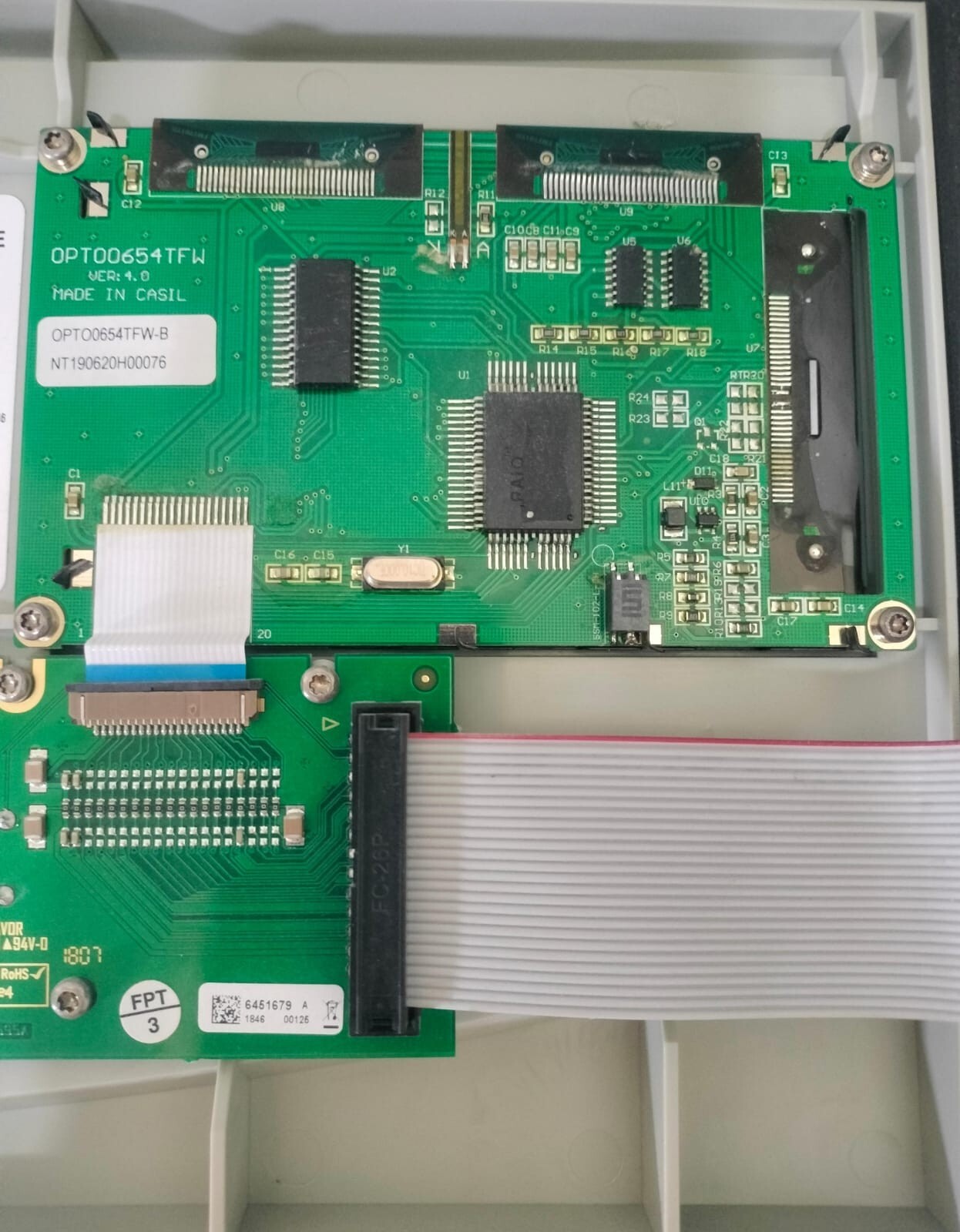 OLDHAM MX32 OLDHAM MX32 GAS CONTROL UNIT TYPE 100-240VAC 1.0-0.6A 50/60Hz 7