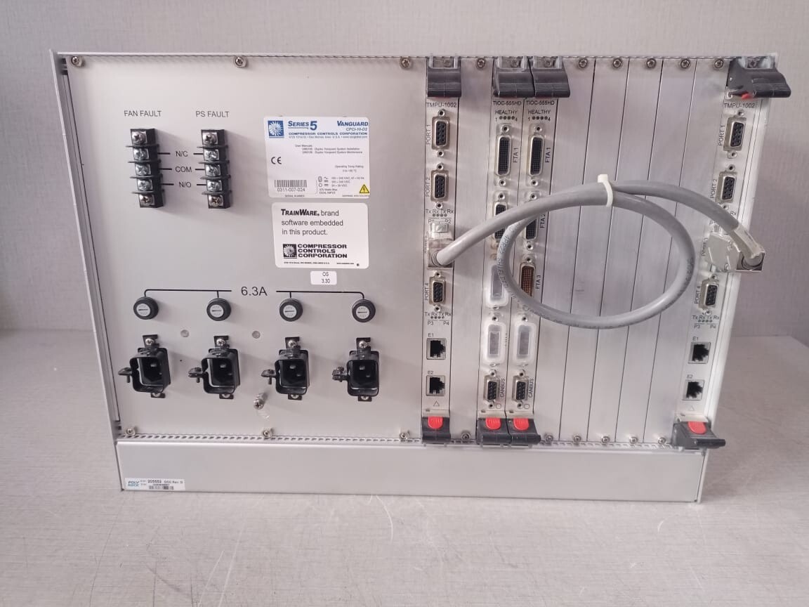 COMPRESSOR CONTROLS CPCI-10-D2 COMPRESSOR CONTROLS CPCI-10-D2 VANGUARD SERIES 5 2