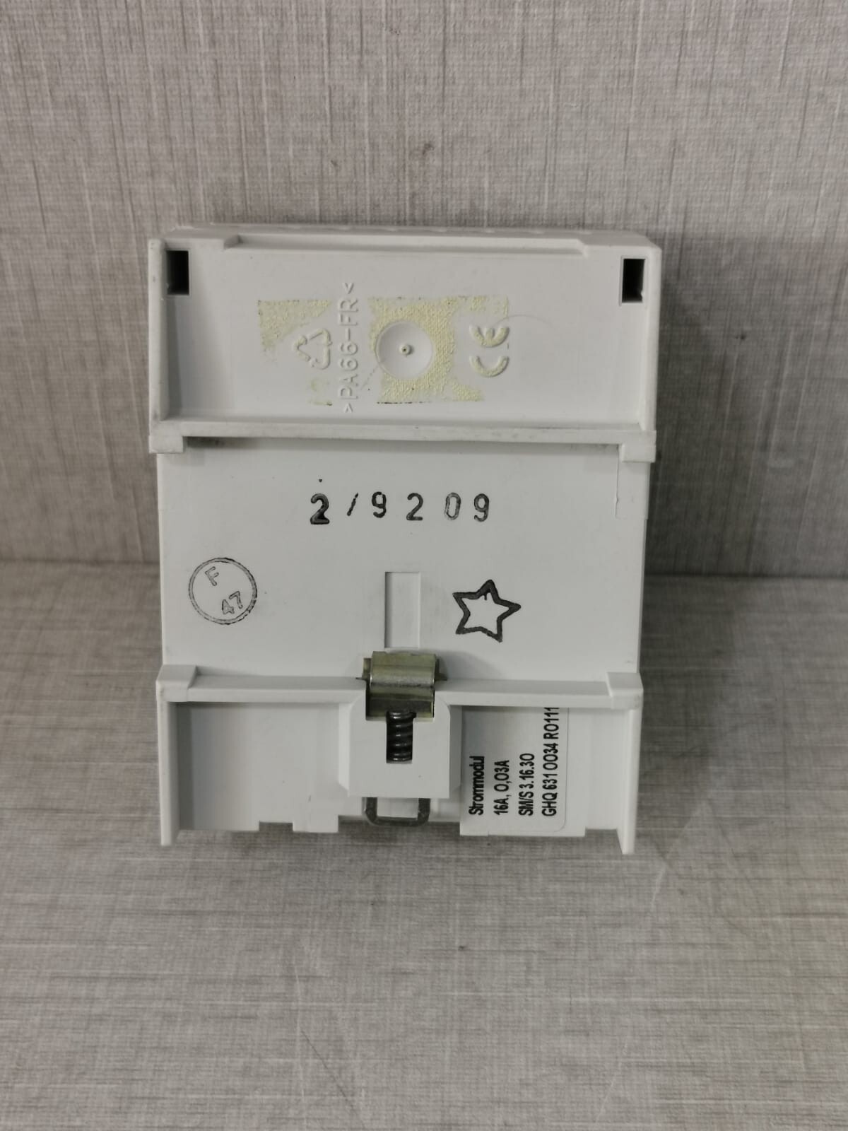 ABB GH Q631 OO34 R0111 ABB i-BUS EIB SM/S 3.16.3O GH Q631 OO34 R0111 CURRENT MODULE 16A O,O3A 10