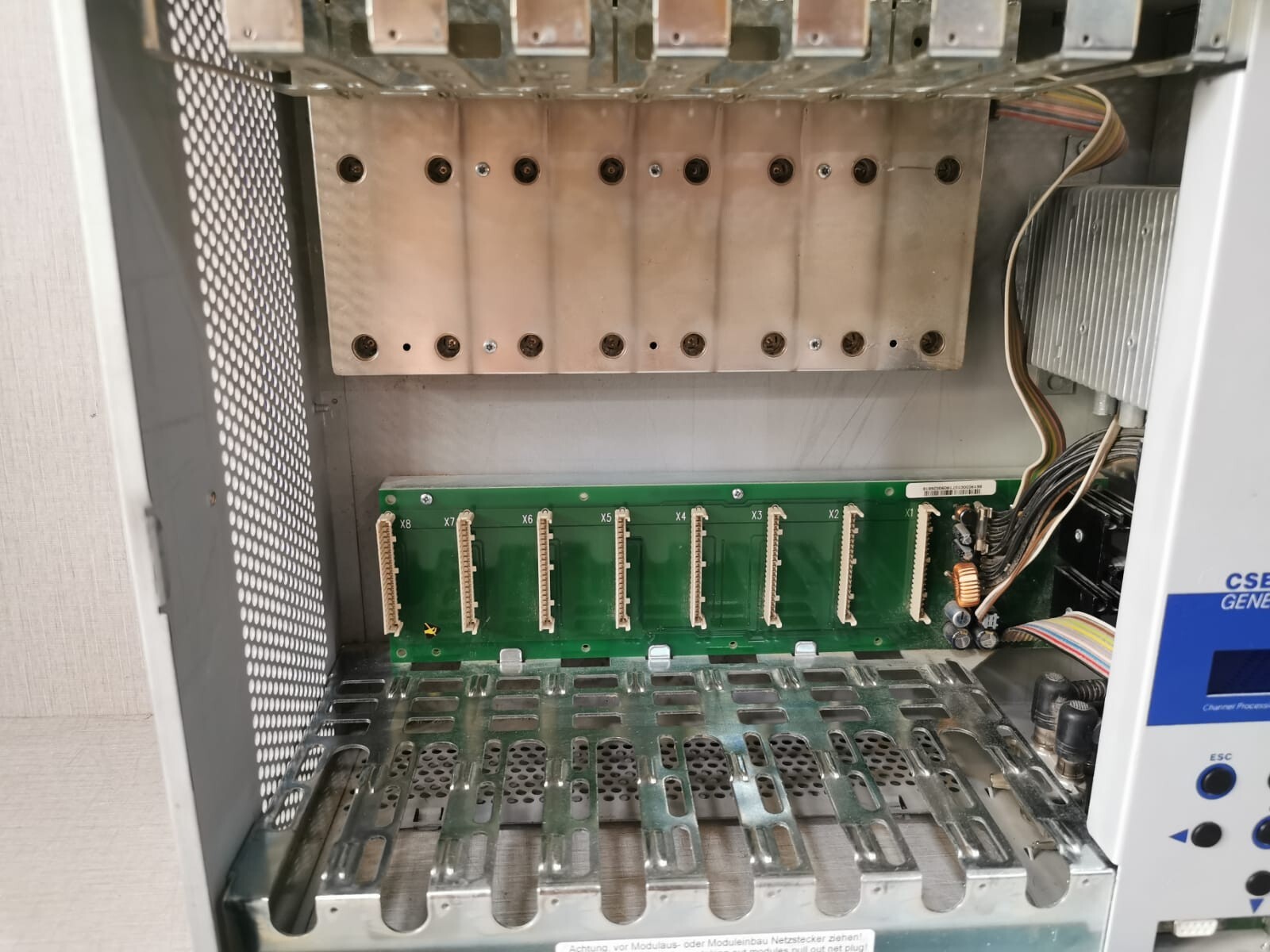 Hirschmann CSE-2000 HIRSCHMANN CSE 2000 GENERATION 2 CHANNEL PROCESSING UNIT 5