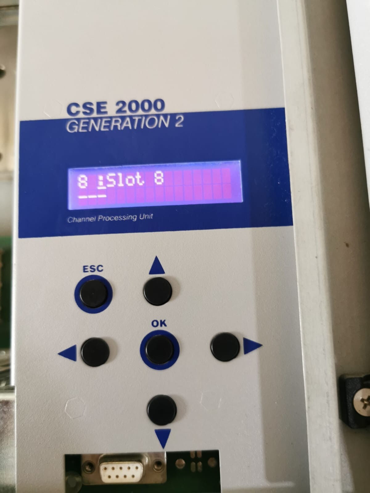 Hirschmann CSE-2000 HIRSCHMANN CSE 2000 GENERATION 2 CHANNEL PROCESSING UNIT 10