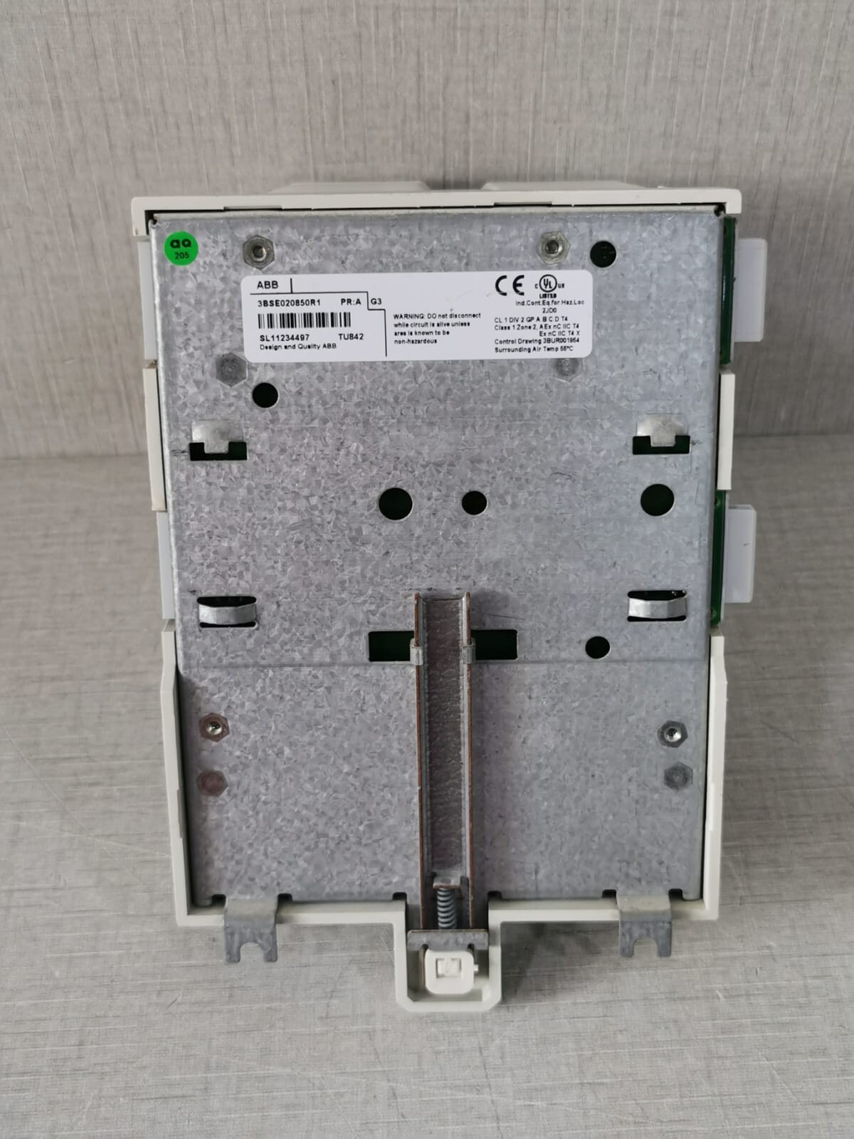 ABB 3BSE020836R1 & 3BSE020850R1 ABB DI840 3BSE020836R1 with Base 3BSE020850R1 8