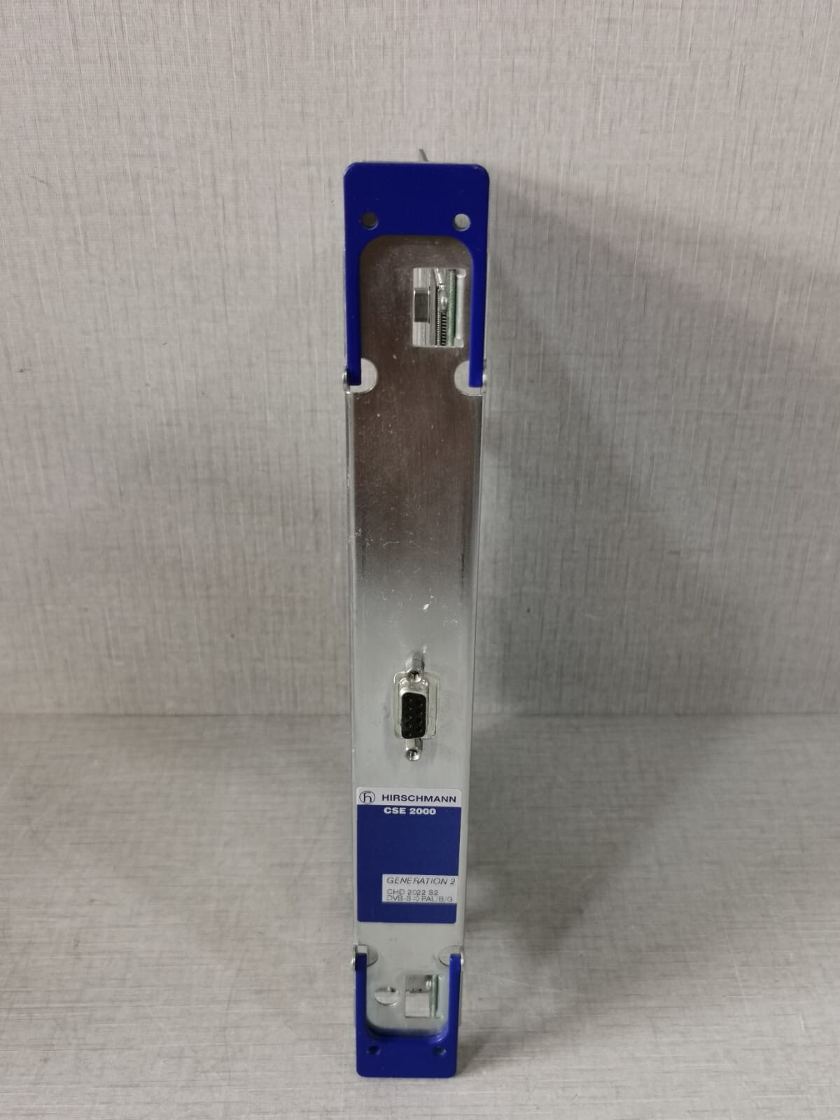 HIRSCHMANN CHD 2022 S2/ 741-276-001/01 HIRSCHMANN CSE 2000 GENERATION 2 CONTROL PANEL CHD 2022 S2/ 741-276-001/01 3