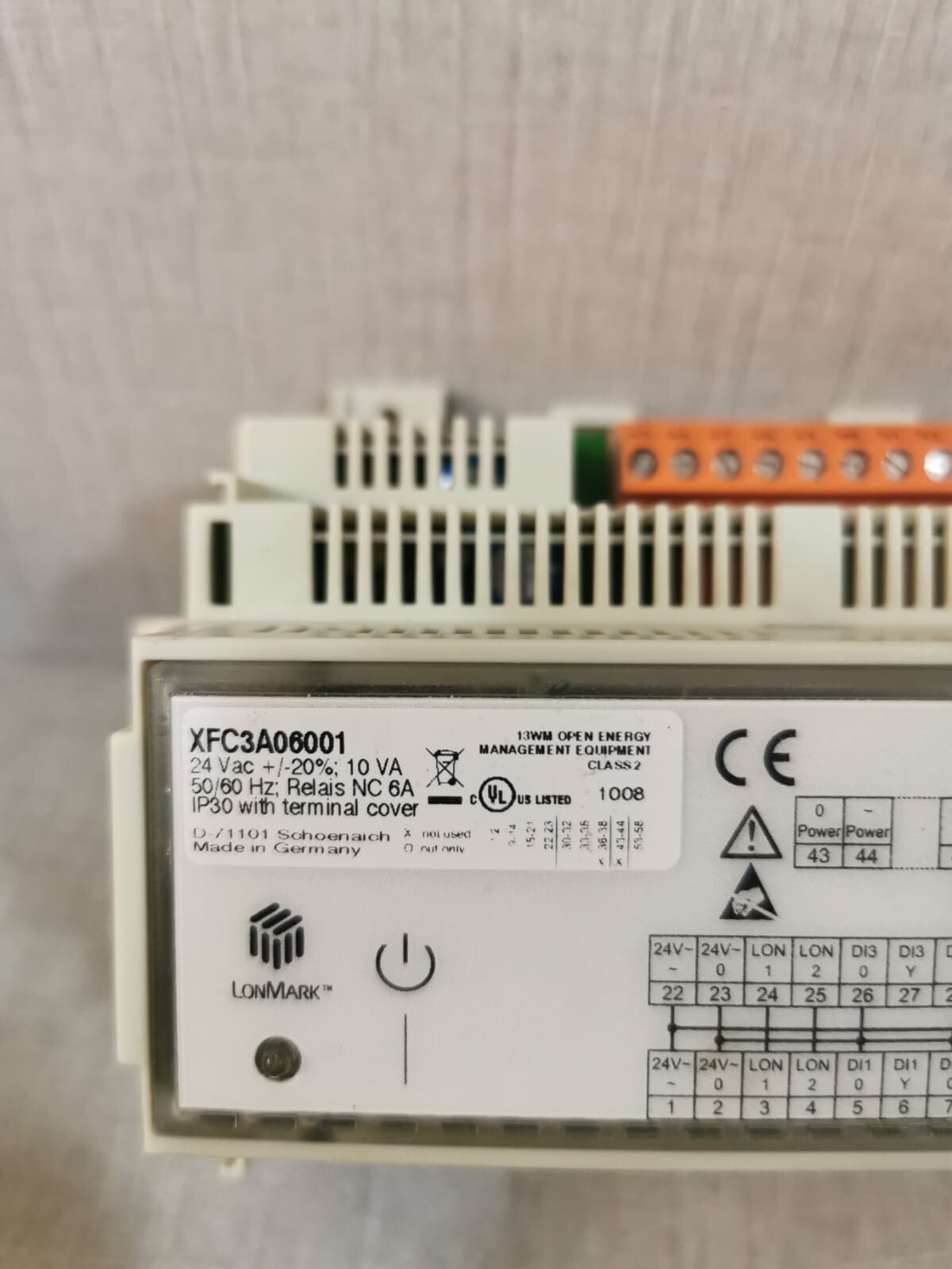 Honeywell XFC3A06001 HONEYWELL XFC3A06001 SMART MODULE 24VAC 50/60Hz WITH DAMAGED CASE 3